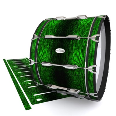 Pearl Championship Maple Bass Drum Slip - Mantis Green Rosewood (Green)