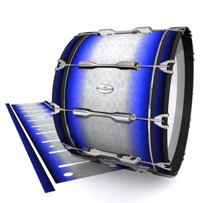 Pearl Championship Maple Bass Drum Slip - Meteorite Fade (Blue)