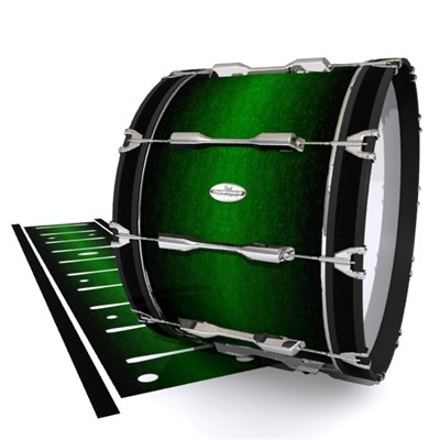 Pearl Championship Maple Bass Drum Slip - Midnight Forest (Green)