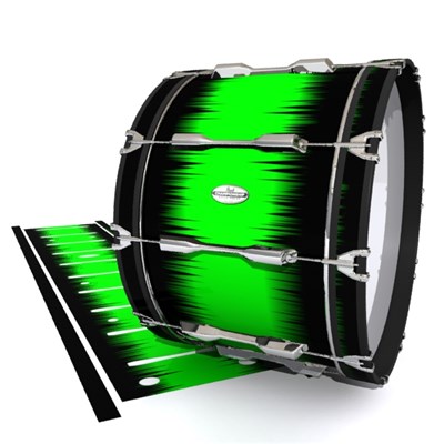 Pearl Championship Maple Bass Drum Slip - Nightbreak (Green)