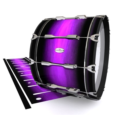 Pearl Championship Maple Bass Drum Slip - Plasma Stain Fade (Purple)