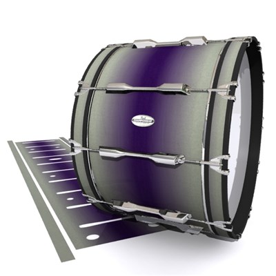 Pearl Championship Maple Bass Drum Slip - Purple Grain Mist (Purple)