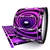 Pearl Championship Maple Bass Drum Slip - Purple Vortex Illusion (Themed)