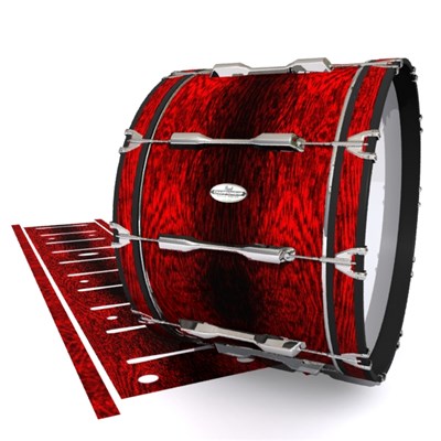 Pearl Championship Maple Bass Drum Slip - Rosy Red Rosewood (Red)