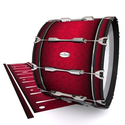 Pearl Championship Maple Bass Drum Slip - Smoke Crimson (Red)