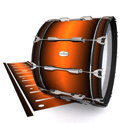 Pearl Championship Maple Bass Drum Slip - Solar Flare (Orange)