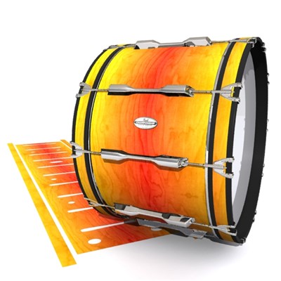 Pearl Championship Maple Bass Drum Slip - Sunshine Stain (Orange) (Yellow)