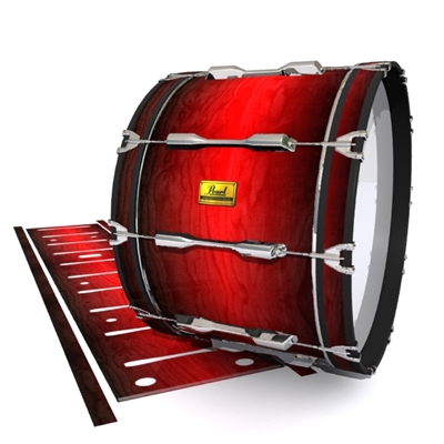 Pearl Championship Maple Bass Drum Slip (OLD) - Active Red (Red)