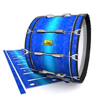 Pearl Championship Maple Bass Drum Slip (Old) - Aquatic Blue Fade (Blue)