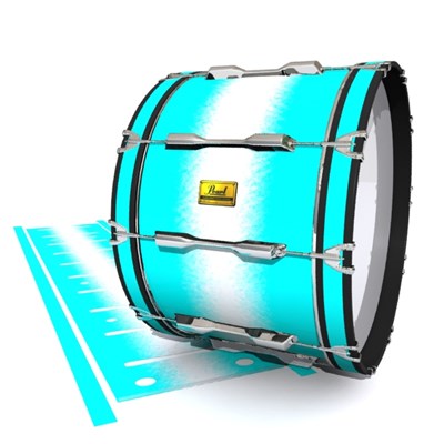 Pearl Championship Maple Bass Drum Slip (Old) - Aqua Wake (Aqua)