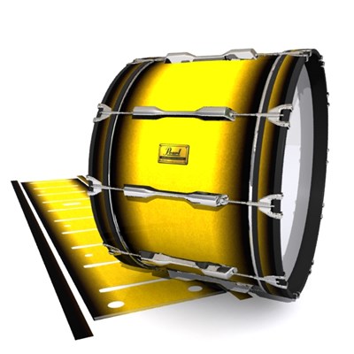 Pearl Championship Maple Bass Drum Slip (Old) - Aureolin Fade (Yellow)