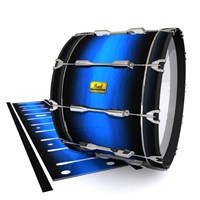 Pearl Championship Maple Bass Drum Slip (Old) - Azure Stain Fade (Blue)