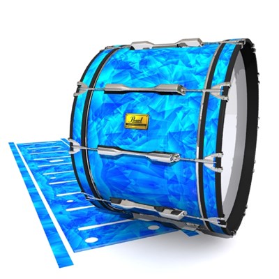 Pearl Championship Maple Bass Drum Slip (Old) - Blue Cosmic Glass (Blue)
