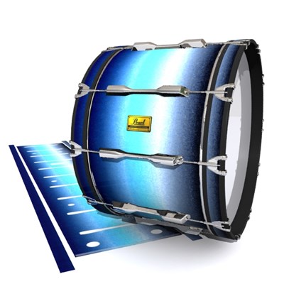 Pearl Championship Maple Bass Drum Slip (Old) - Dark Nilas (Blue)