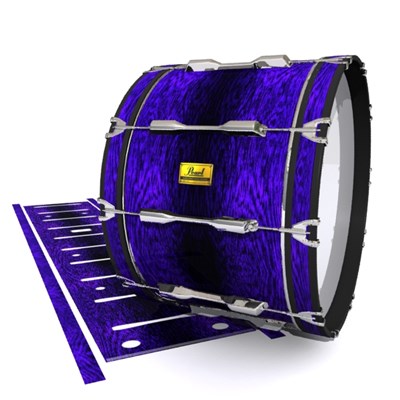 Pearl Championship Maple Bass Drum Slip (Old) - Electric Purple Rosewood (Purple)