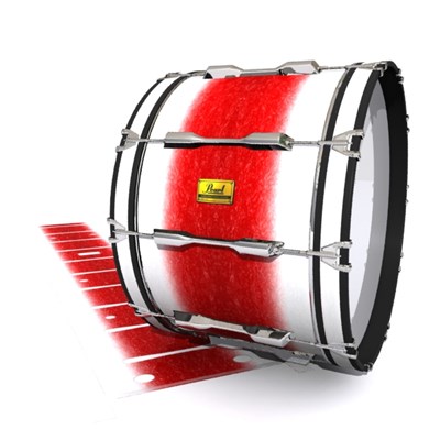 Pearl Championship Maple Bass Drum Slip (Old) - Frosty Red (Red)