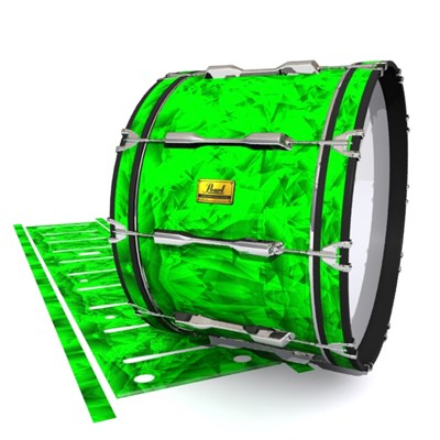 Pearl Championship Maple Bass Drum Slip (Old) - Green Cosmic Glass (Green)