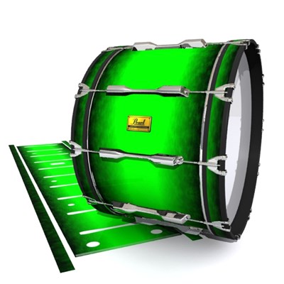 Pearl Championship Maple Bass Drum Slip (Old) - Green Grain Fade (Green)