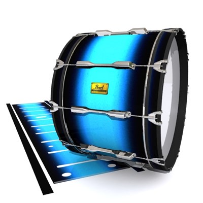 Pearl Championship Maple Bass Drum Slip (Old) - Maldive Blue (Blue)