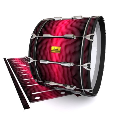 Pearl Championship Maple Bass Drum Slip (Old) - Molten Pink (Pink)