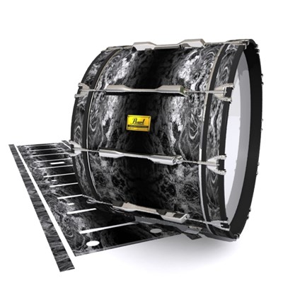 Pearl Championship Maple Bass Drum Slip (Old) - Mountain GEO Marble Fade (Neutral)