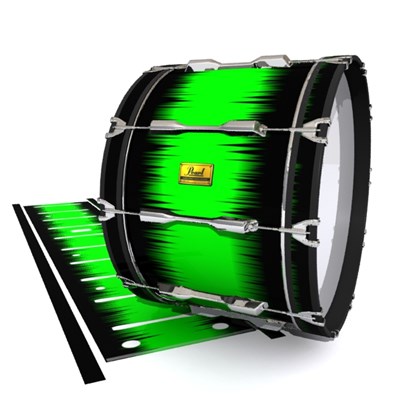 Pearl Championship Maple Bass Drum Slip (Old) - Nightbreak (Green)