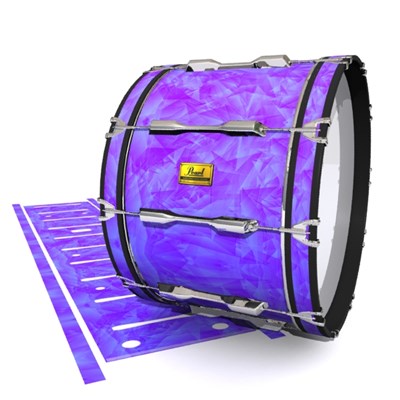 Pearl Championship Maple Bass Drum Slip (Old) - Purple Cosmic Glass (Purple)