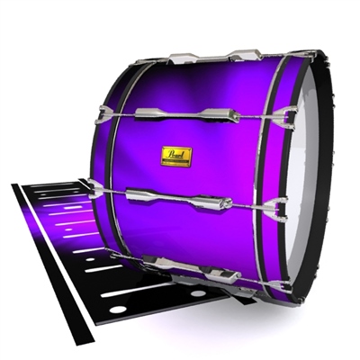 Pearl Championship Maple Bass Drum Slip (Old) - Purple Light Rays (Themed)