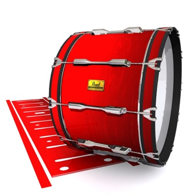Pearl Championship Maple Bass Drum Slip (Old) - Red Stain (Red)