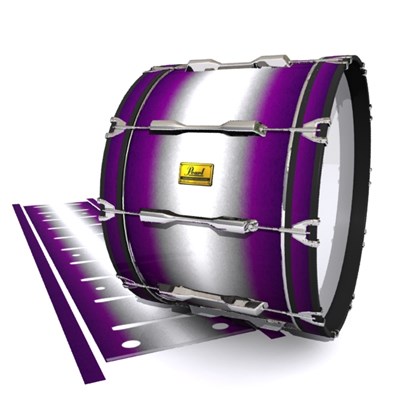 Pearl Championship Maple Bass Drum Slip (Old) - Royal Winter (Purple)