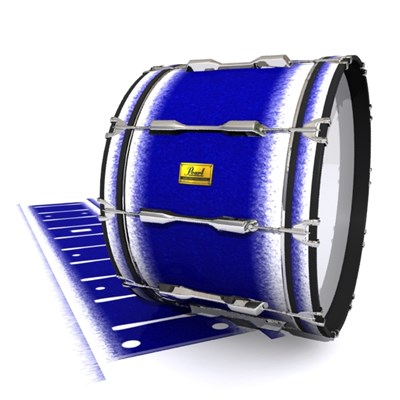 Pearl Championship Maple Bass Drum Slip (Old) - Tsunami Rain (Blue)