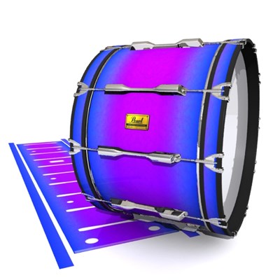 Pearl Championship Maple Bass Drum Slip (Old) - Ultra Marine (Blue) (Purple)