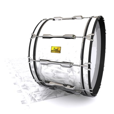 Pearl Championship Maple Bass Drum Slip (Old) - White Cosmic Glass (Neutral)