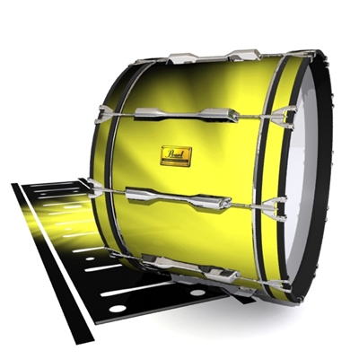 Pearl Championship Maple Bass Drum Slip (Old) - Yellow Light Rays (Themed)