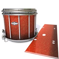 Pearl Championship CarbonCore Snare Drum Slip - Autumn Fade (Orange)