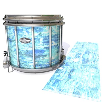 Pearl Championship CarbonCore Snare Drum Slip - Cosmic Tide (Blue)