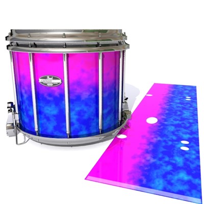 Pearl Championship CarbonCore Snare Drum Slip - Cotton Candy (Blue) (Pink)