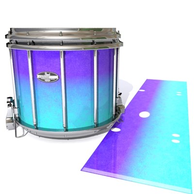 Pearl Championship CarbonCore Snare Drum Slip - Dejavu (Blue)