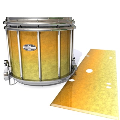 Pearl Championship CarbonCore Snare Drum Slip - Desert Heat (Yellow)