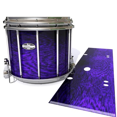 Pearl Championship CarbonCore Snare Drum Slip - Electric Purple Rosewood (Purple)
