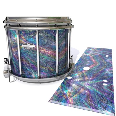 Pearl Championship CarbonCore Snare Drum Slip - Fairy Tale Fade (Aqua)