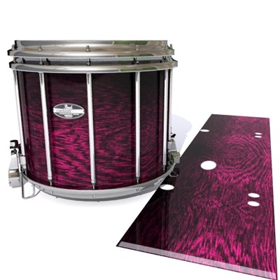 Pearl Championship CarbonCore Snare Drum Slip - Festive Pink Rosewood (Pink)
