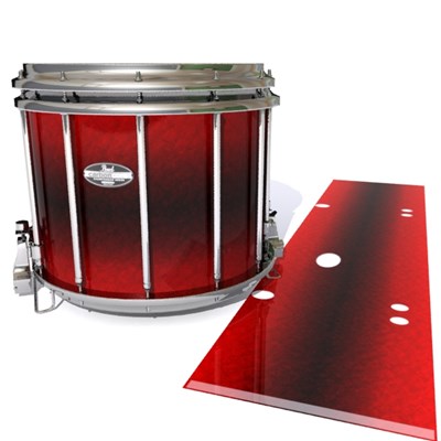 Pearl Championship CarbonCore Snare Drum Slip - Firestorm (Red)