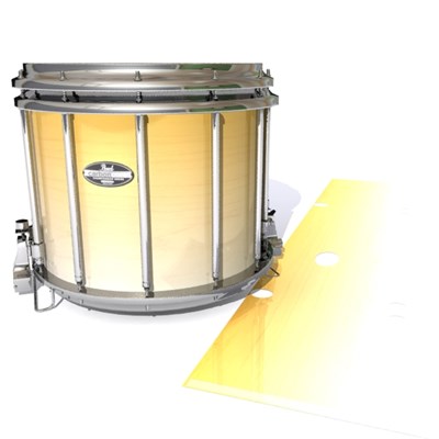 Pearl Championship CarbonCore Snare Drum Slip - Light Grain Fade (Neutral)