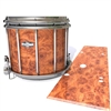 Pearl Championship CarbonCore Snare Drum Slip - Macro Ormosia Burl (Neutral)