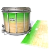 Pearl Championship CarbonCore Snare Drum Slip - Maple Woodgrain Green Fade (Green)