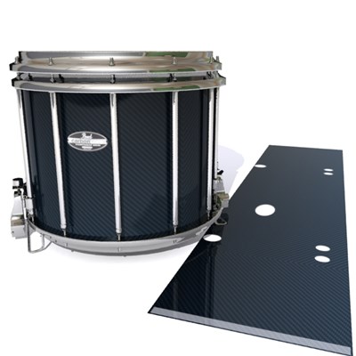 Pearl Championship CarbonCore Snare Drum Slip - Navy Carbon Fade (Blue)