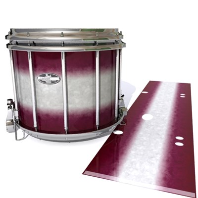 Pearl Championship CarbonCore Snare Drum Slip - Pebble Maroon (Red)