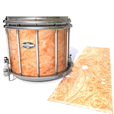 Pearl Championship CarbonCore Snare Drum Slip - Radiant Burl (Neutral)