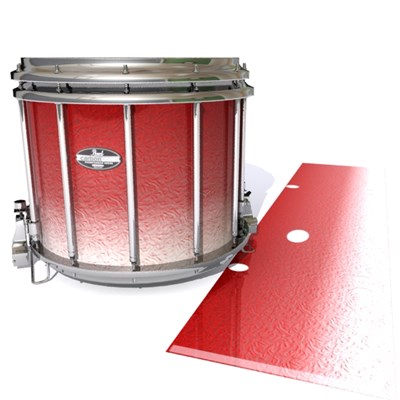 Pearl Championship CarbonCore Snare Drum Slip - Red Blizzard (Red)
